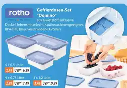 V Markt Rotho gefrierdosen-set domino Angebot