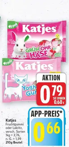 E-Center Katjes grün-ohr hase Angebot