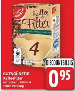 E-Center Gut&günstig kaffeefilter Angebot