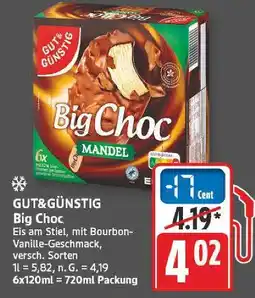 E-Center Gut&günstig big choc mandel Angebot