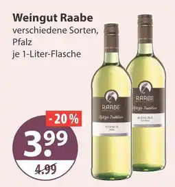 V Markt Weingut raabe Angebot