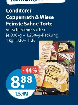 V Markt Coppenrath & wiese feinste sahne-torte Angebot