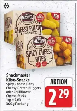E-Center Snackmaster spicy cheese bites Angebot