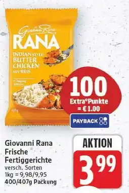 E-Center Giovanni rana frische fertiggerichte Angebot