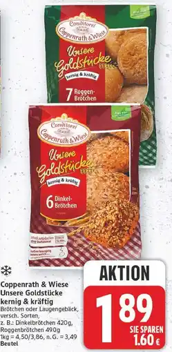 E-Center Coppenrath & wiese unsere goldstücke roggen-brötchen Angebot