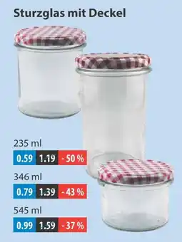 V Markt Sturzglas mit deckel Angebot