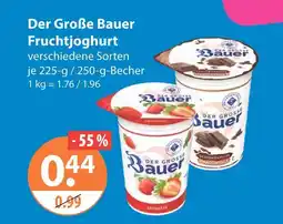 V Markt Der große bauer fruchtjoghurt erdbeere Angebot