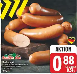 E-Center Bauern gut bockwurst Angebot