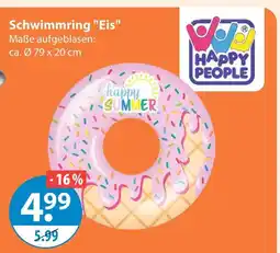 V Markt Happy people schwimmring eis Angebot