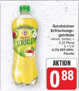 E-Center Gerolsteiner apfel schorle Angebot