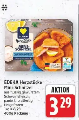 E-Center Edeka herzstücke mini-schnitzel Angebot