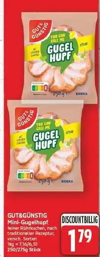 E-Center Gut&günstig mini-gugelhupf zitrone Angebot