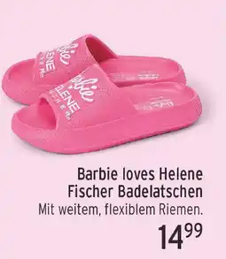 E-Center Barbie loves helene fischer badelatschen Angebot