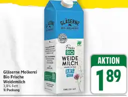 E-Center Gläserne molkerei bio frische weidemilch Angebot