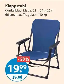 V Markt Klappstuhl Angebot
