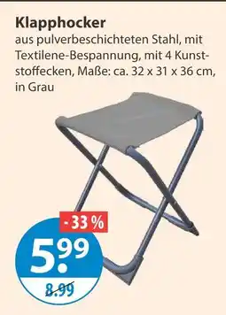 V Markt Klapphocker Angebot