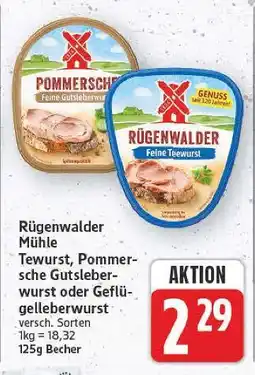 E-Center Rügenwalder mühle teewurst Angebot
