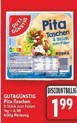E-Center Gut & günstig pita-taschen Angebot