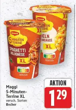 E-Center Maggi 5-minuten-terrine xl spaghetti bolognese Angebot