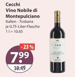 V Markt Cecchi vino nobile di montepulciano Angebot