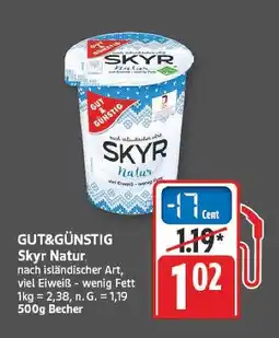 E-Center Gut&günstig skyr natur Angebot