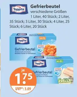 V Markt Toppits gefrierbeutel Angebot