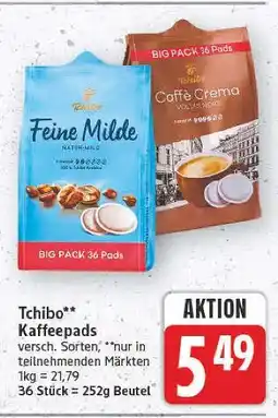 E-Center Tchibo feine milde Angebot