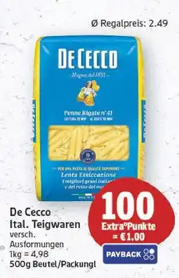 E-Center De cecco ital. teigwaren Angebot