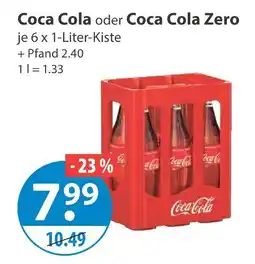 V Markt Coca cola coca cola Angebot