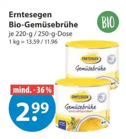V Markt Erntesegen bio-gemüsebrühe Angebot