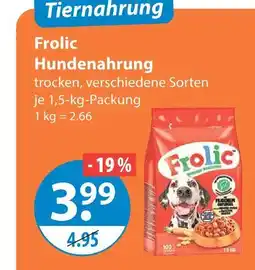 V Markt Frolic hundenahrung Angebot
