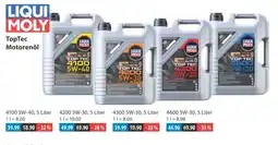 V Markt Liqui moly motorenöl toptec 4100 5w-40 Angebot