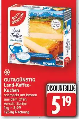 E-Center Gut&günstig land-kaffee-kuchen Angebot