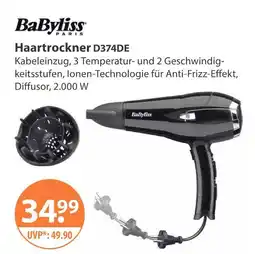 V Markt Babyliss haartrockner d374de Angebot