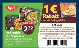 V Markt Iglo veggie love ofengemüse mit toskana Angebot