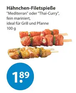 V Markt Hähnchen-filetspieße mediterran Angebot