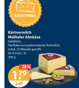 V Markt Kärntnermilch mölltaler almkäse Angebot