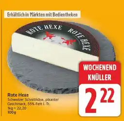 E-Center Rote hexe schweizer schnittkäse Angebot