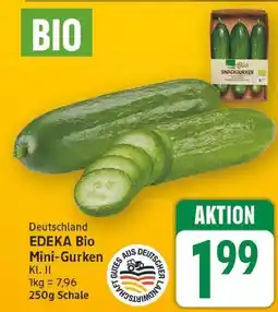 E-Center Edeka bio mini-gurken Angebot