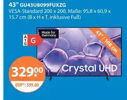 V Markt Samsung gu43u8099fuxzg Angebot