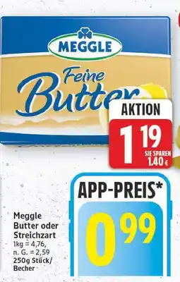 E-Center Meggle feine butter Angebot