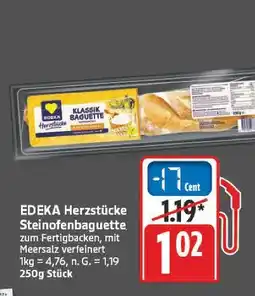 E-Center Edeka herzstücke steinofenbaguette Angebot