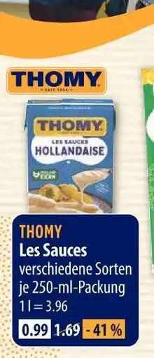 V Markt Thomy les sauces Angebot