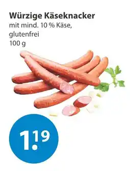V Markt Würzige käseknacker Angebot