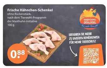 V Markt Frische hähnchen-schenkel Angebot