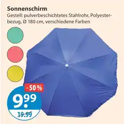 V Markt Sonnenschirm Angebot