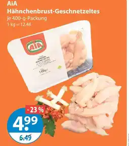 V Markt Aia hähnchenbrust-geschnetzeltes Angebot