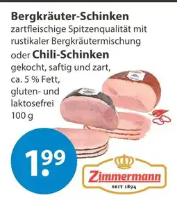 V Markt Zimmermann bergkräuter-schinken Angebot