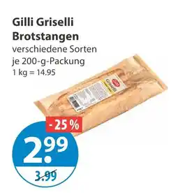 V Markt Gilli griselli brotstangen Angebot