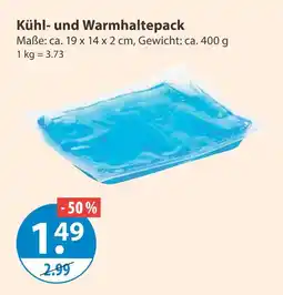 V Markt Kühl- und warmhaltepack Angebot